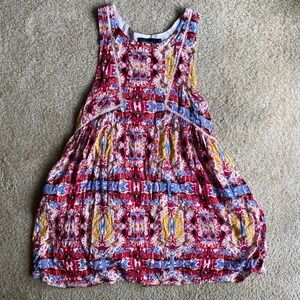 MINKPINK Boho Floral Daisy Sleeveless Mini Dress WITH POCKETS, size M